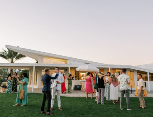 The Best Palm Springs Wedding Venue for a Mid-Century Modern Aesthetic