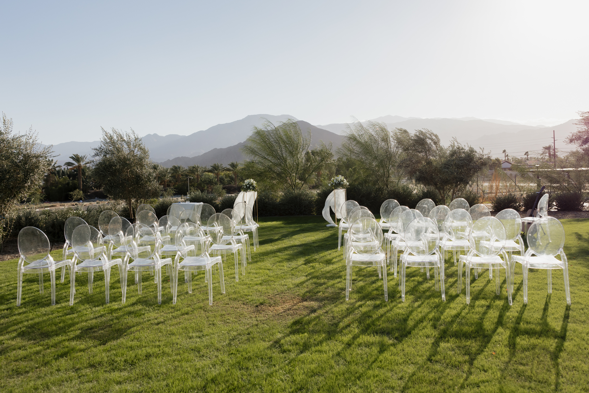 desert white house palm springs wedding venue